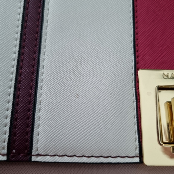 Marella Grained Leather Shoulder Bag multi changeable looks with Shoulder strap - Picture 11 of 11